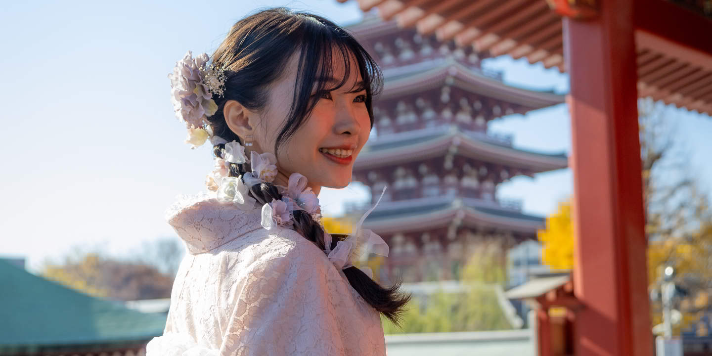Tokyo: Wedding Photo Tour dengan 3 Lokasi & Pro Styling